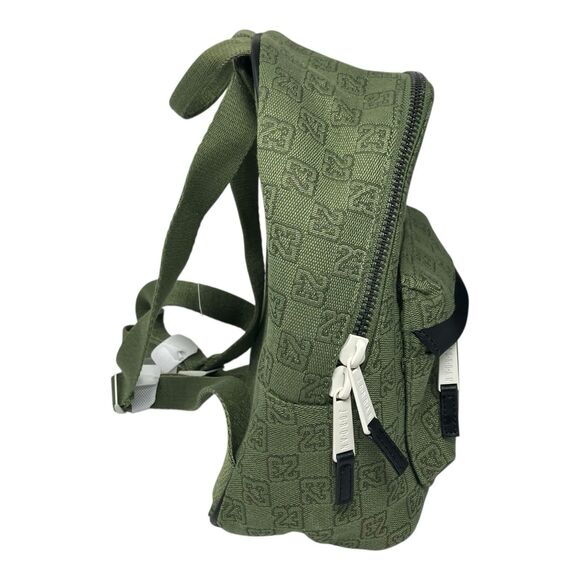 Jordan Backpack Womens Green Mini Nike Monogram Logo Jacquard School 8L 7A0761 - Picture 2 of 12